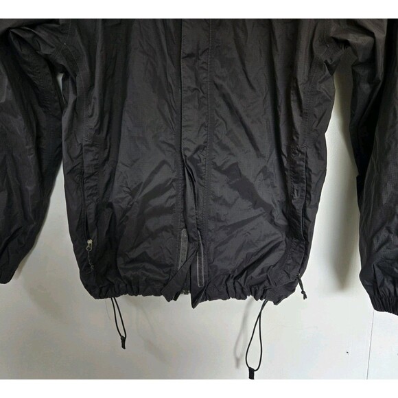 The North Face Jacket Mens M Gray Resolve HyVent Zip Lightweight Outdoor Rain - Picture 3 of 9